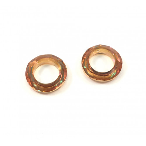 Swarovski cosmic ring 14 mm crystal copper (4139)